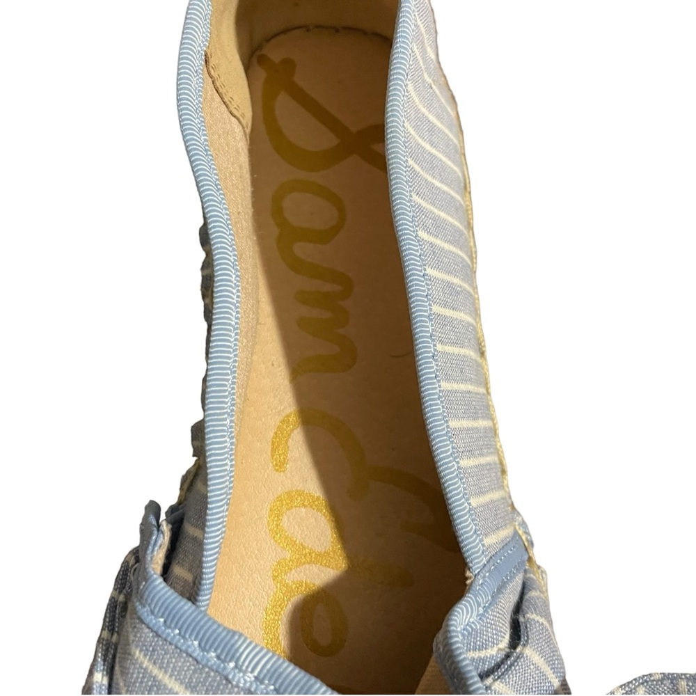 Sam Edelman Ciara blue bow Espadrille - Picture 5 of 6